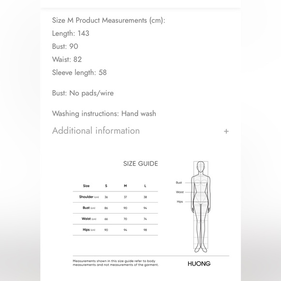 Huong Boutique MaryRose Dress - Picture 4 of 4